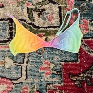 triangl rainbow swimsuit set